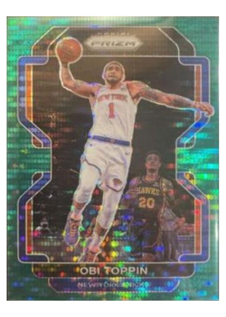 2021-22 Panini Prizm Base Set Obi Toppin #141 card
