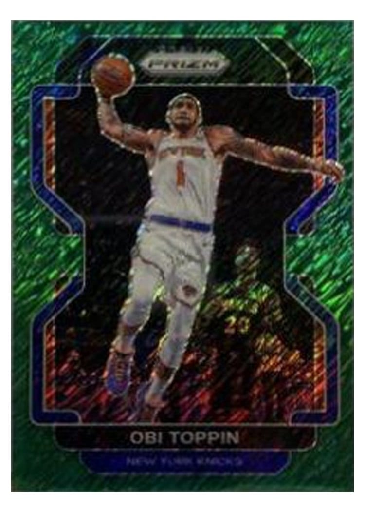 2021-22 Panini Prizm Base Set Obi Toppin #141 card