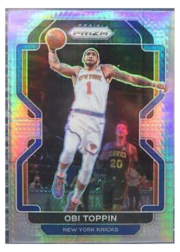 2021-22 Panini Prizm Base Set Obi Toppin #141 card