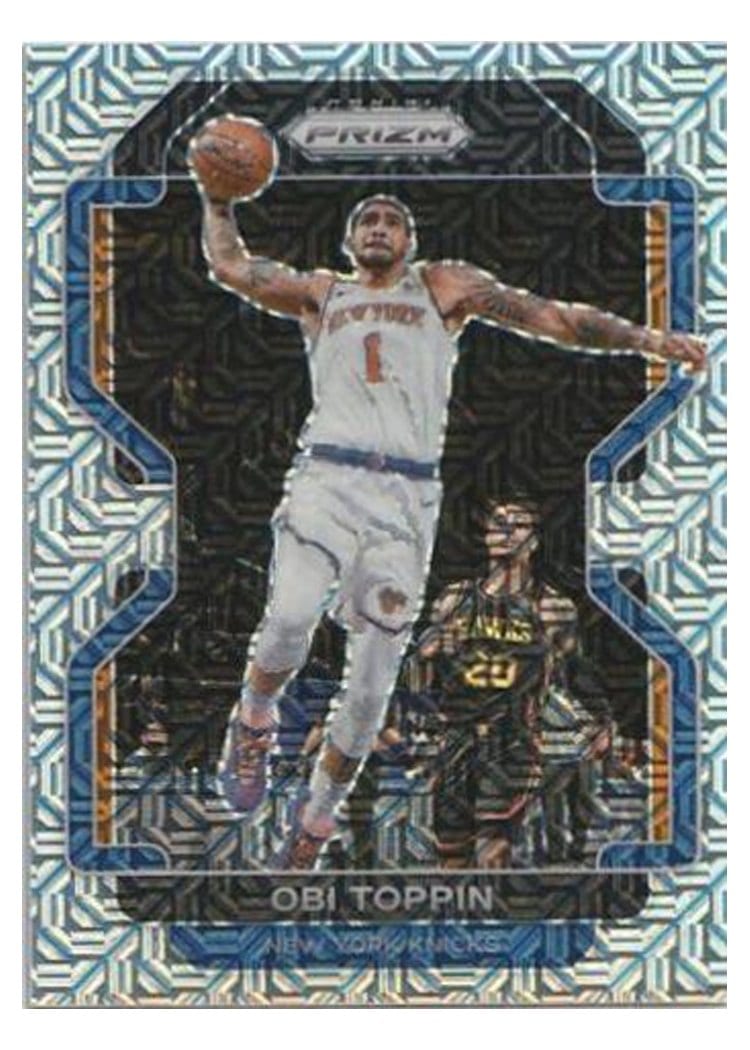 2021-22 Panini Prizm Base Set Obi Toppin #141 card