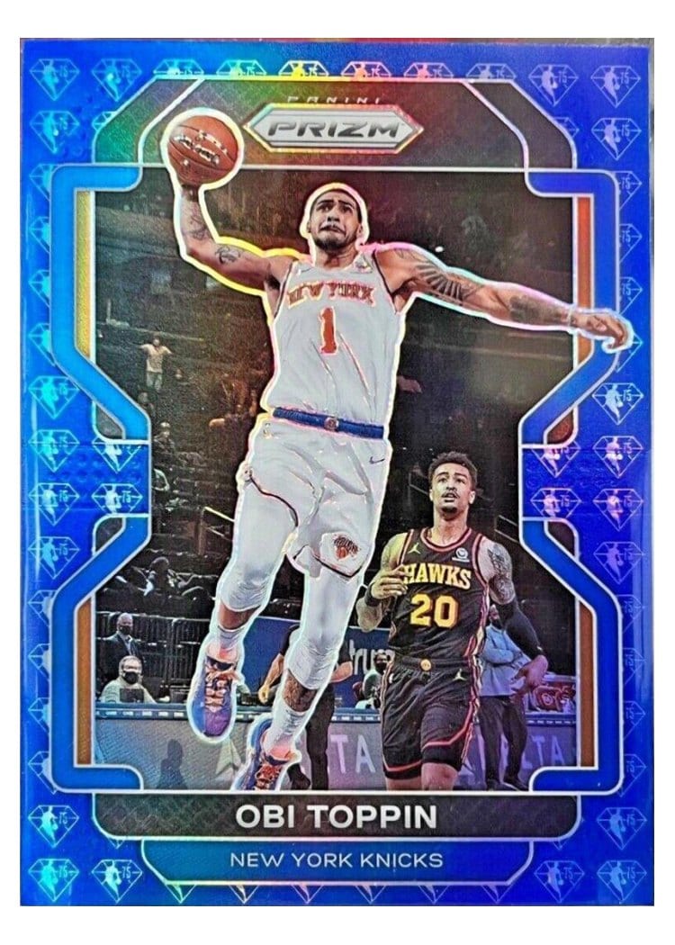 2021-22 Panini Prizm Base Set Obi Toppin #141 card