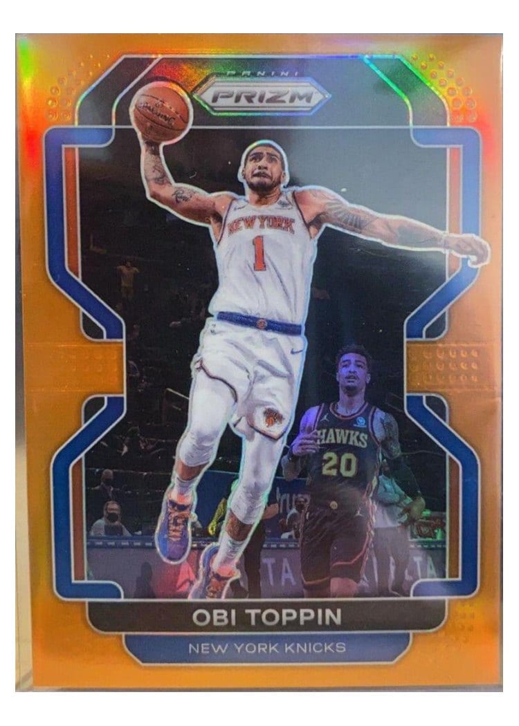 2021-22 Panini Prizm Base Set Obi Toppin #141 card