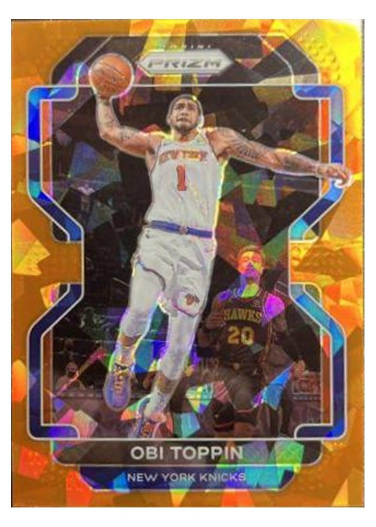 2021-22 Panini Prizm Base Set Obi Toppin #141 card