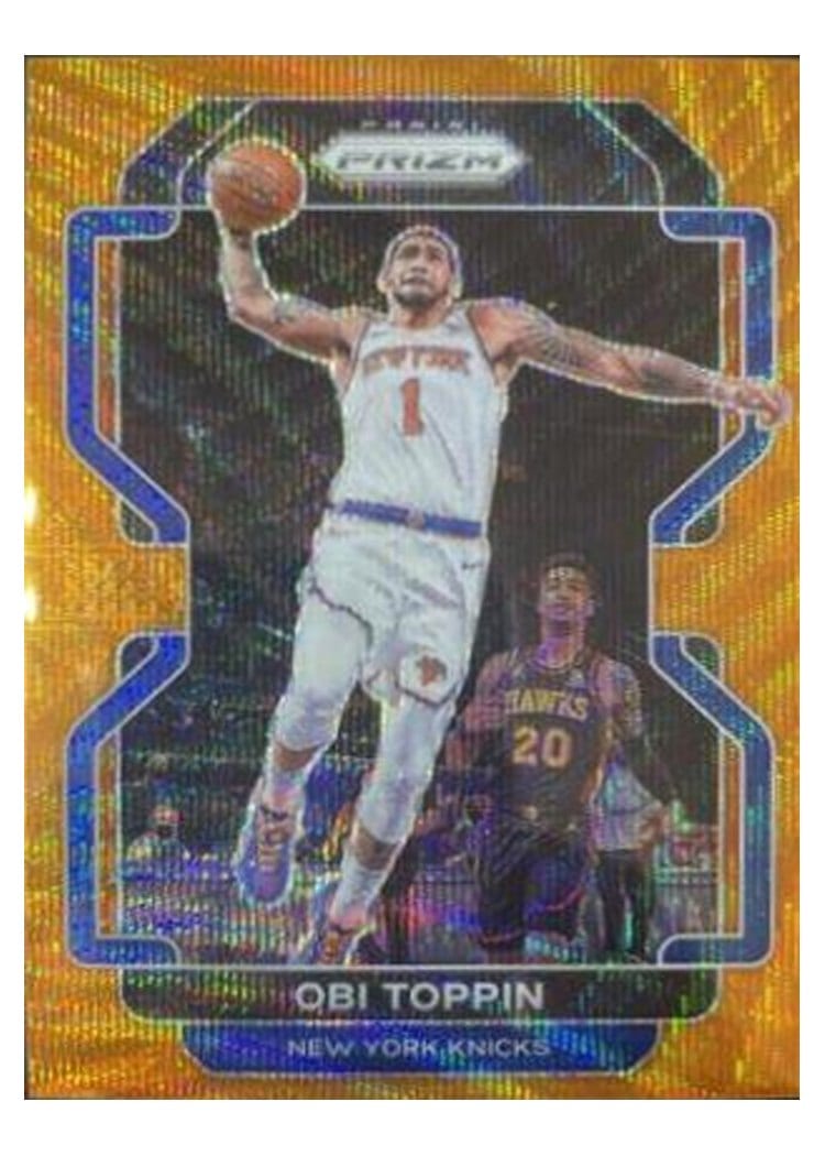 2021-22 Panini Prizm Base Set Obi Toppin #141 card
