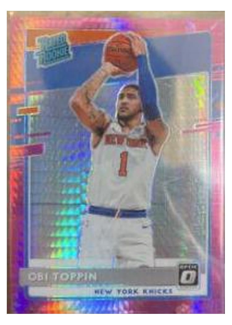 2021-22 Panini Prizm Base Set Obi Toppin #141 card