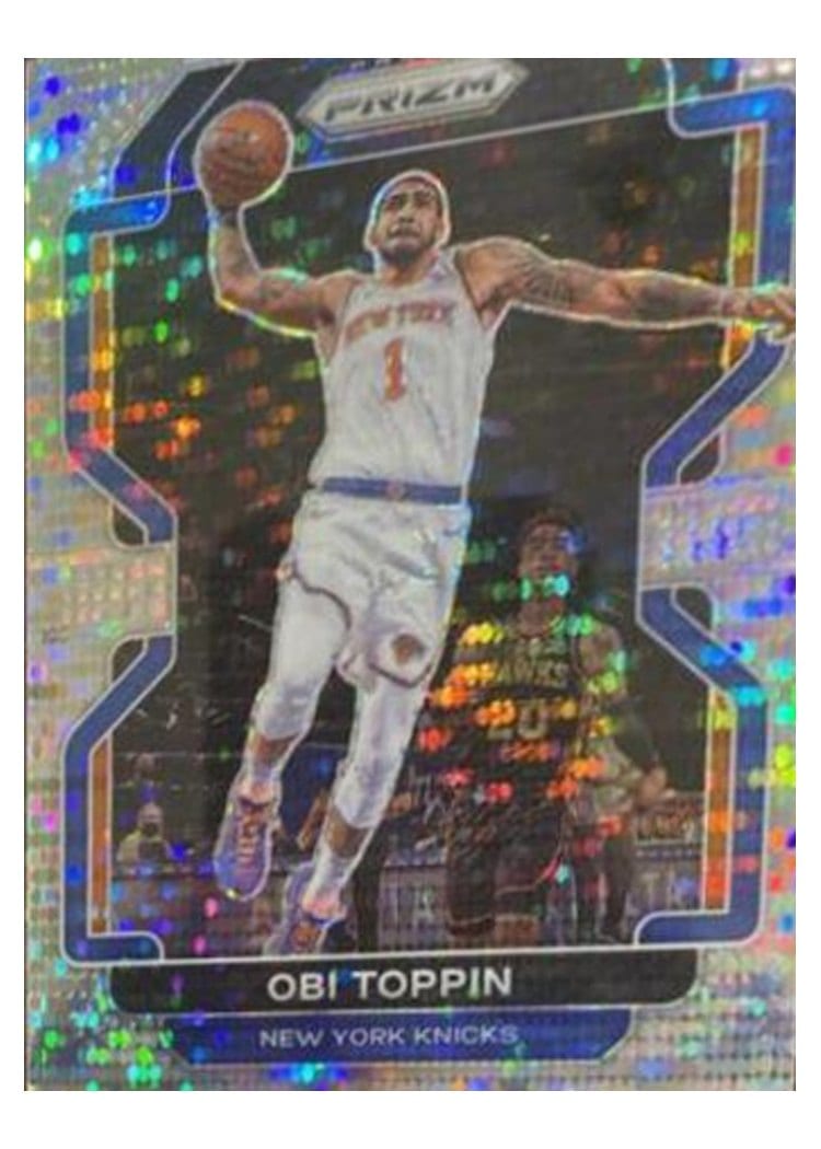 2021-22 Panini Prizm Base Set Obi Toppin #141 card