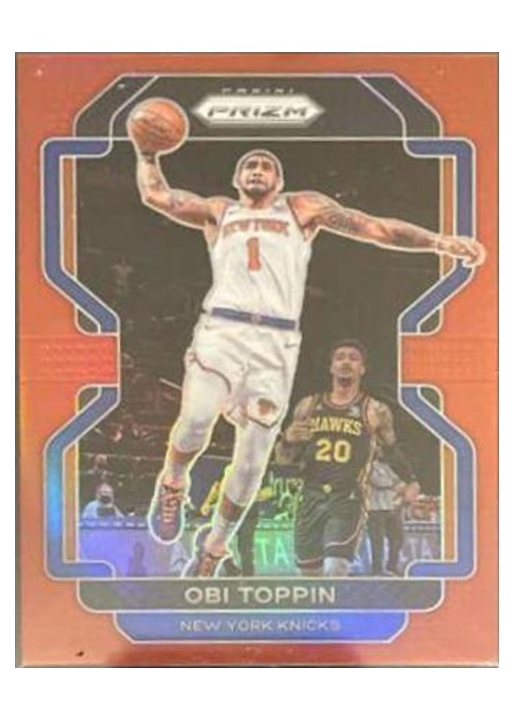 2021-22 Panini Prizm Base Set Obi Toppin #141 card