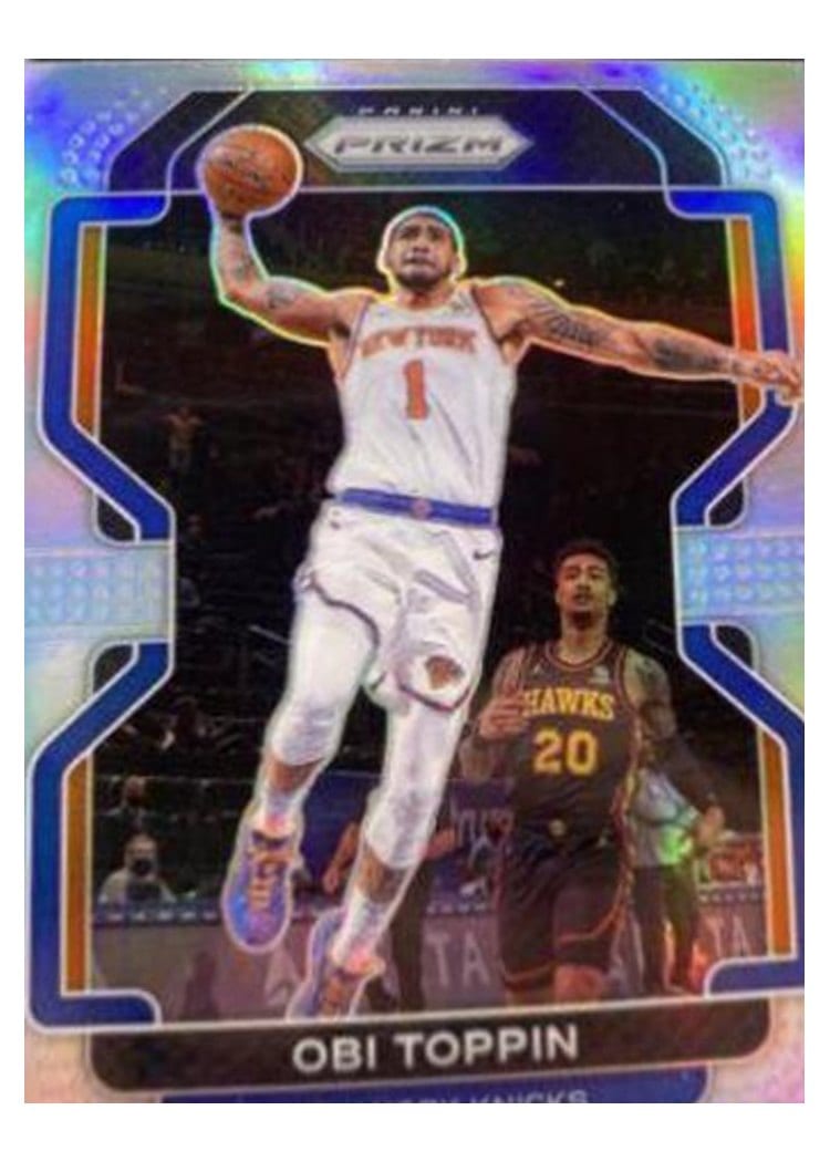2021-22 Panini Prizm Base Set Obi Toppin #141 card
