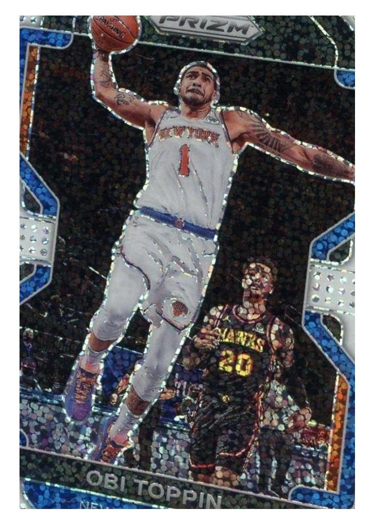 2021-22 Panini Prizm Base Set Obi Toppin #141 card