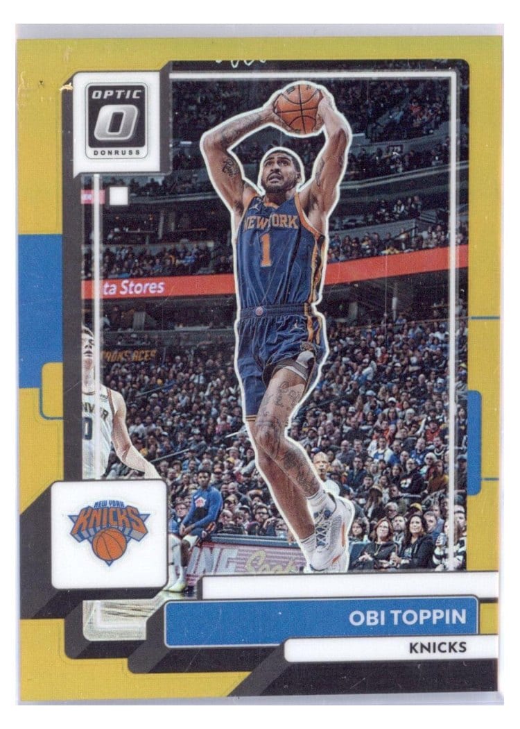 2022-23 Donruss Optic Base Set Obi Toppin #15 card
