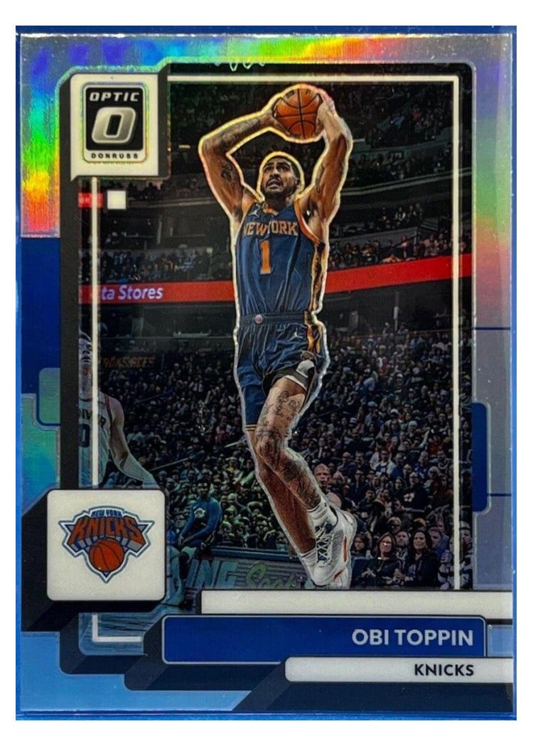 2022-23 Donruss Optic Base Set Obi Toppin #15 card
