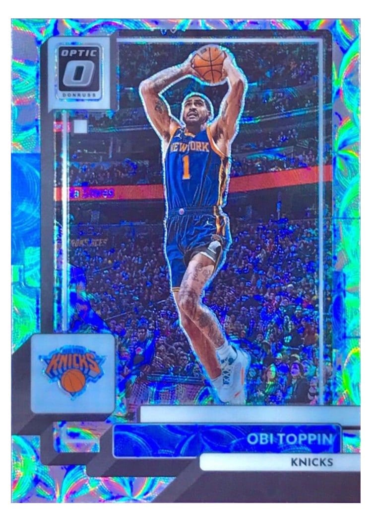 2022-23 Donruss Optic Base Set Obi Toppin #15 card