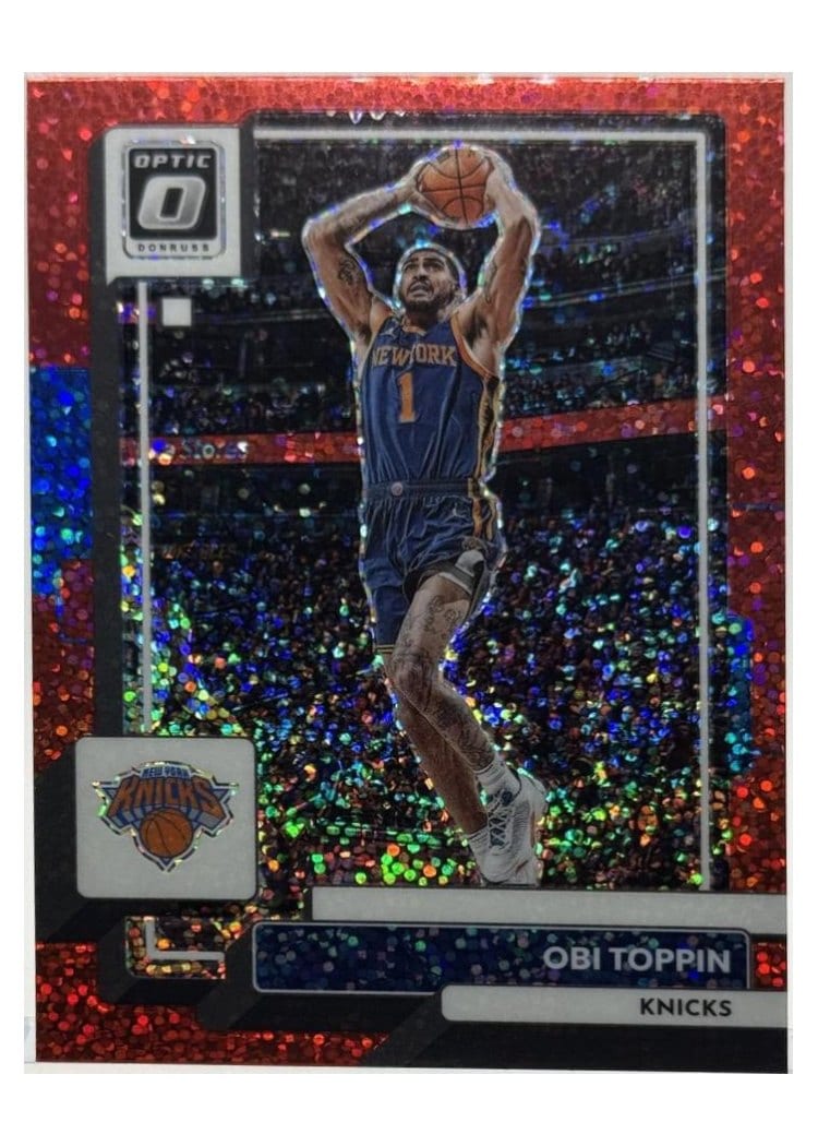 2022-23 Donruss Optic Base Set Obi Toppin #15 card