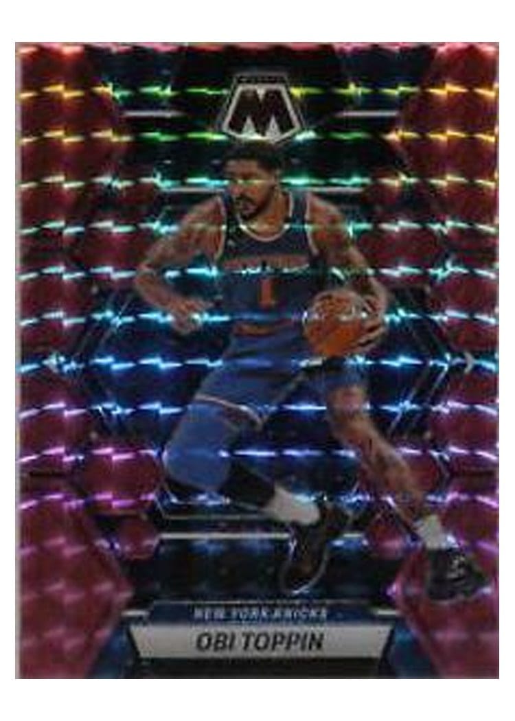 2022-23 Panini Mosaic Base Set Obi Toppin #153 card