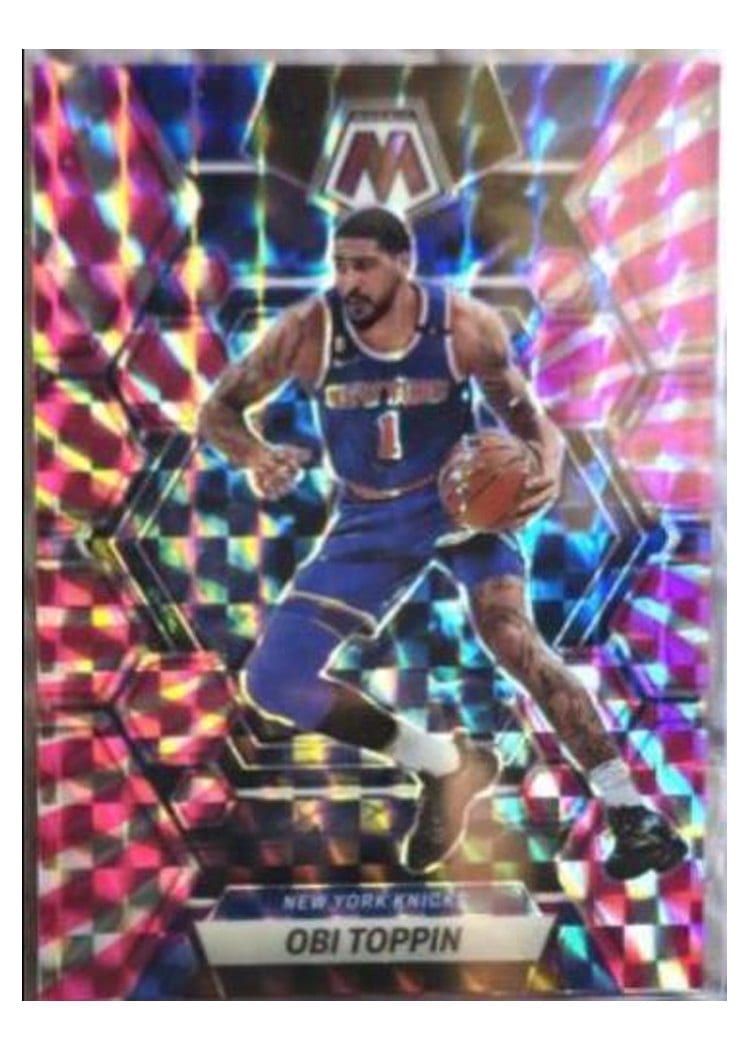 2022-23 Panini Mosaic Base Set Obi Toppin #153 card