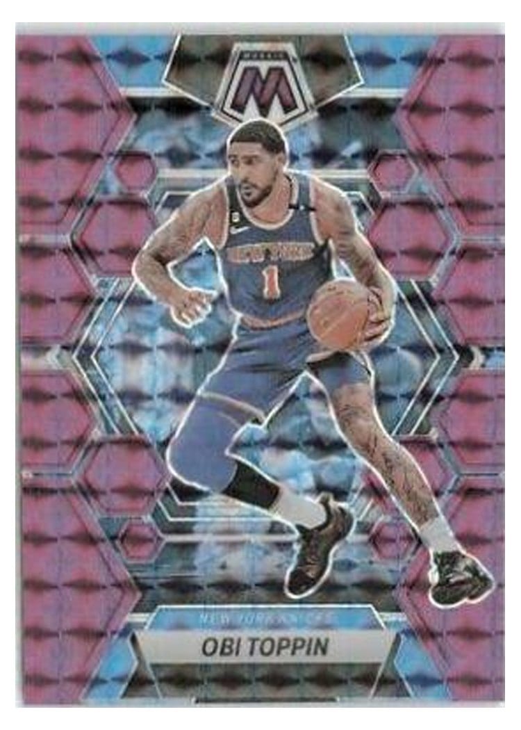 2022-23 Panini Mosaic Base Set Obi Toppin #153 card