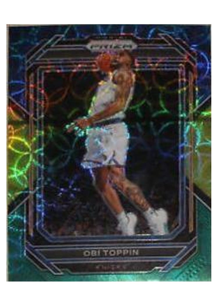2022-23 Panini Prizm Base Set Obi Toppin #9 card