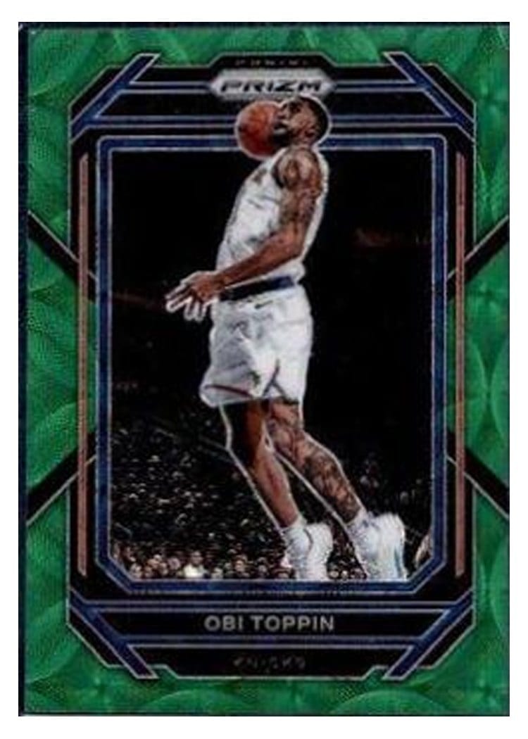 2022-23 Panini Prizm Base Set Obi Toppin #9 card
