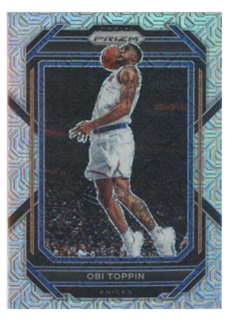 2022-23 Panini Prizm Base Set Obi Toppin #9 card