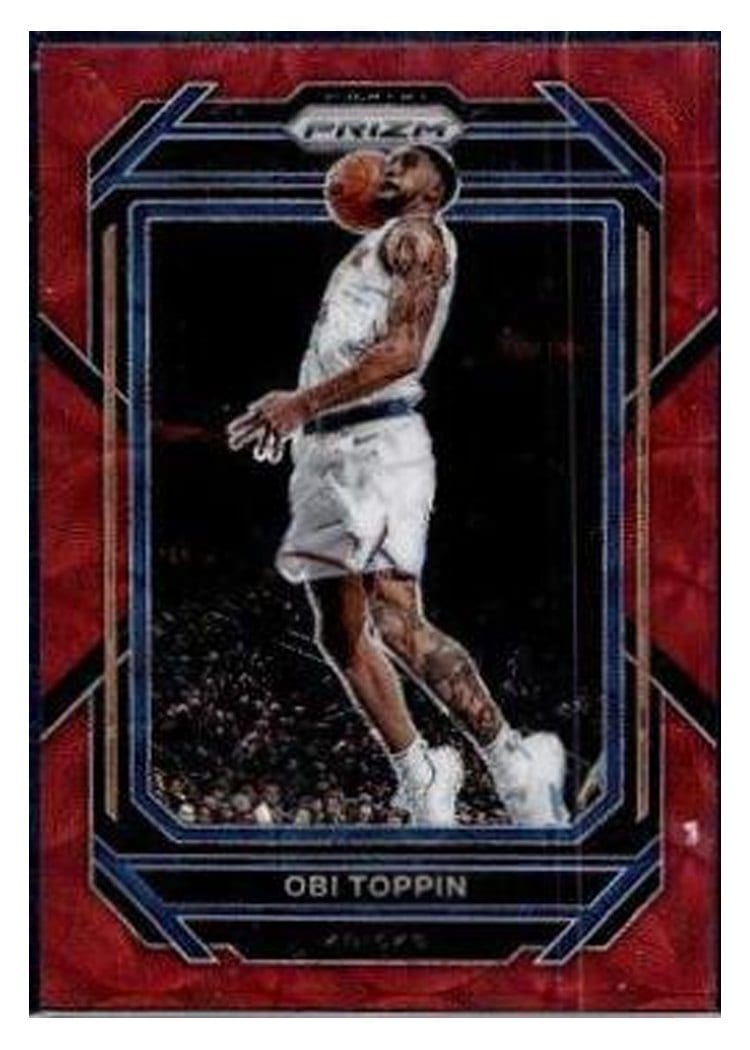 2022-23 Panini Prizm Base Set Obi Toppin #9 card
