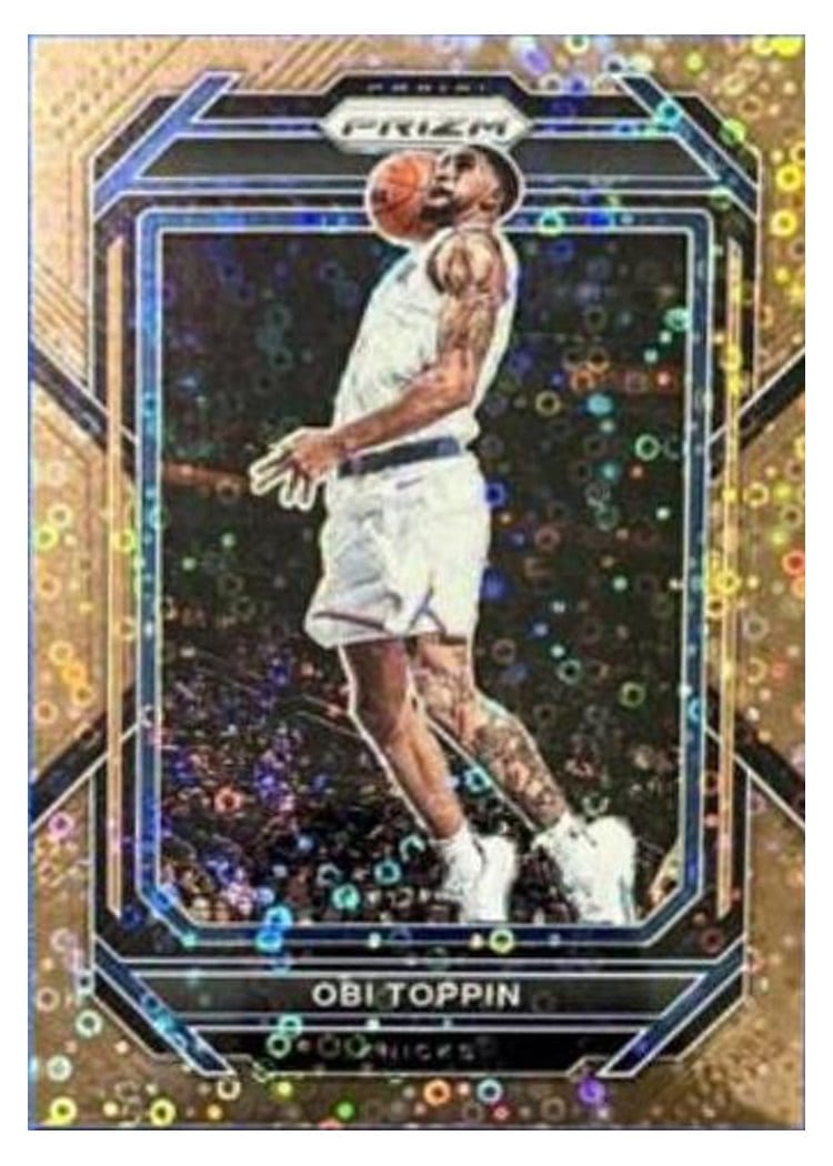 2022-23 Panini Prizm Base Set Obi Toppin #9 card