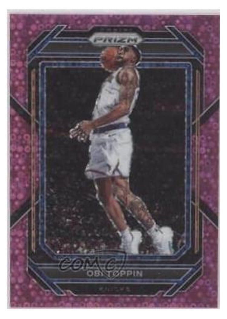 2022-23 Panini Prizm Base Set Obi Toppin #9 card