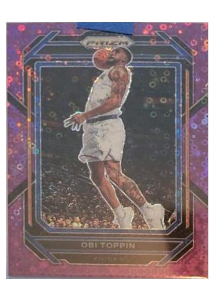 2022-23 Panini Prizm Base Set Obi Toppin #9 card