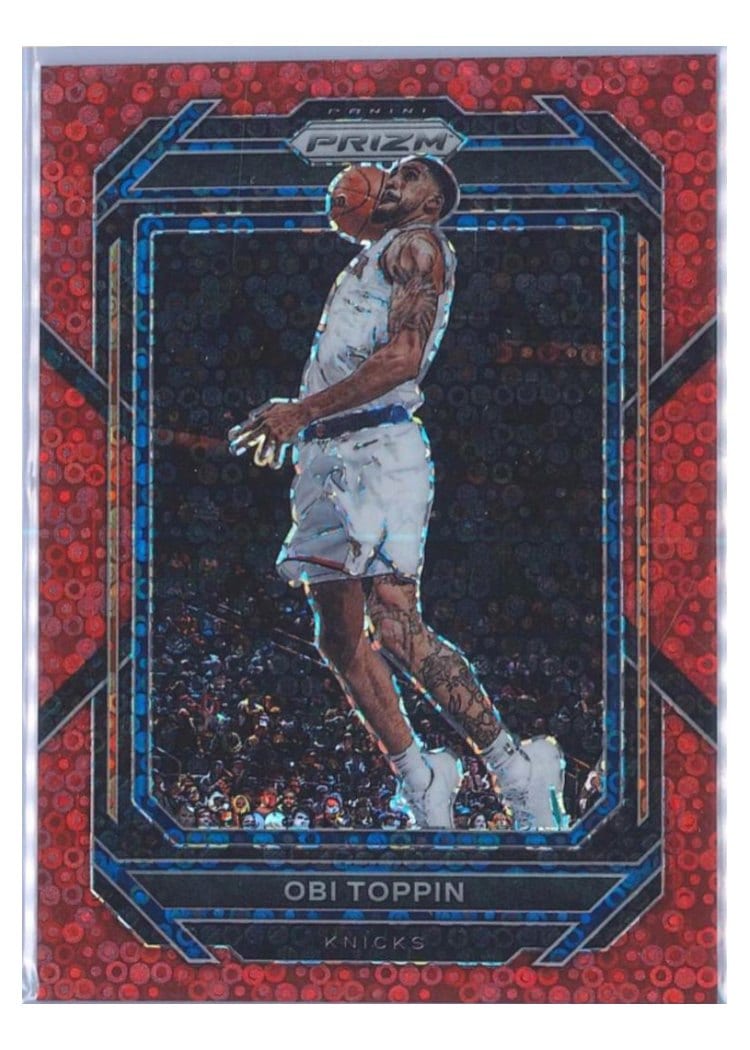 2022-23 Panini Prizm Base Set Obi Toppin #9 card