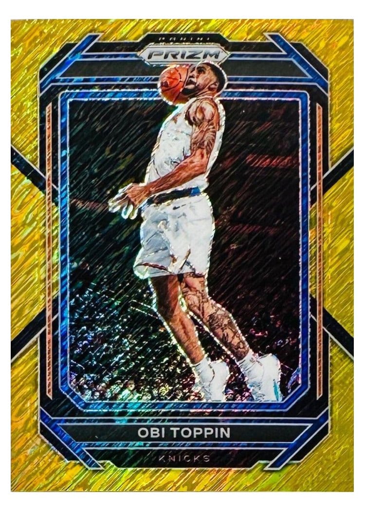 2022-23 Panini Prizm Base Set Obi Toppin #9 card