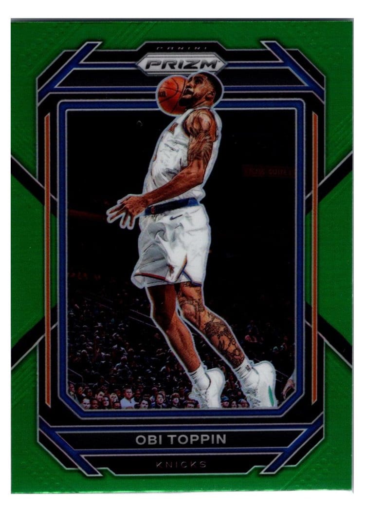 2022-23 Panini Prizm Base Set Obi Toppin #9 card