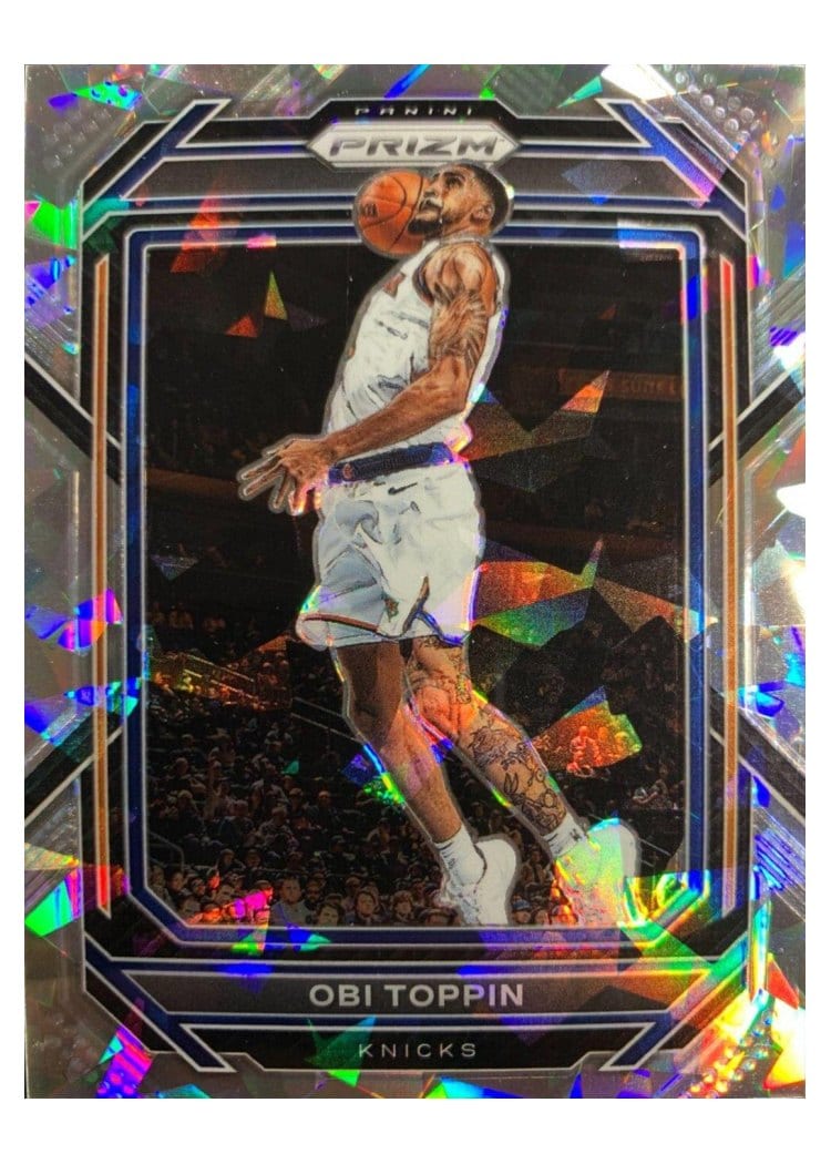 2022-23 Panini Prizm Base Set Obi Toppin #9 card