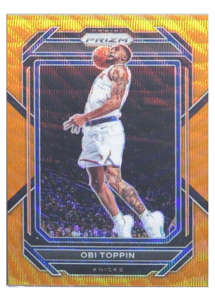 2022-23 Panini Prizm Base Set Obi Toppin #9 card
