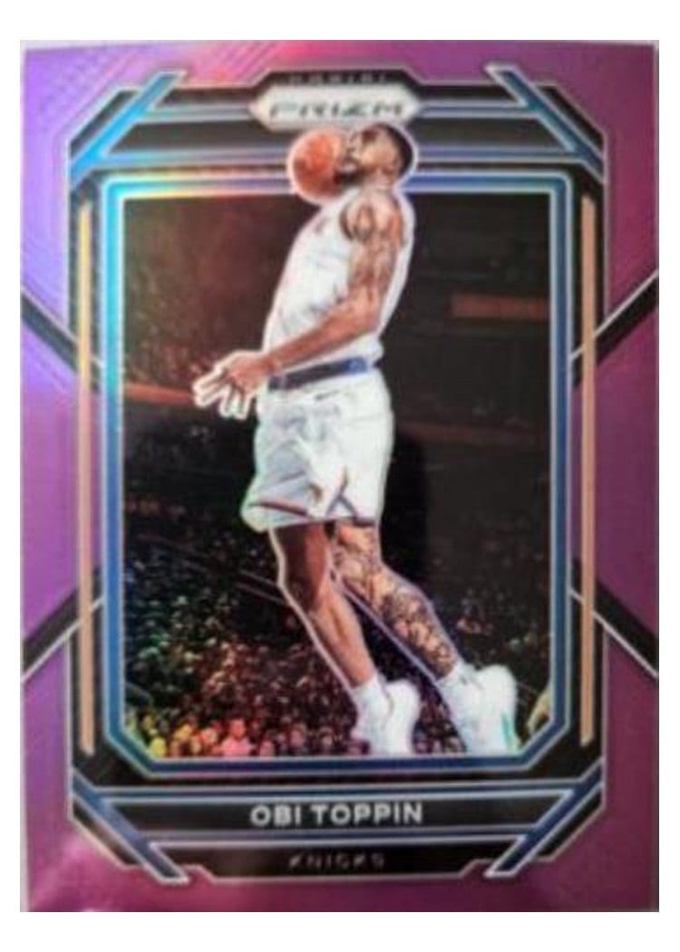 2022-23 Panini Prizm Base Set Obi Toppin #9 card