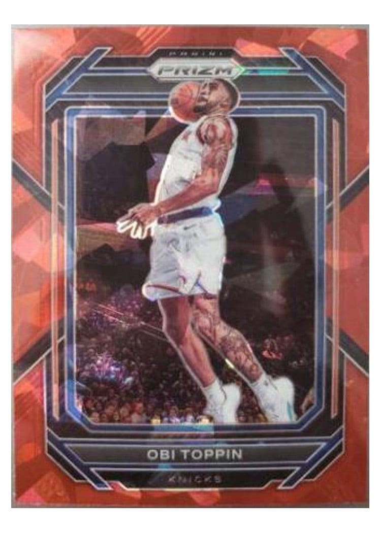2022-23 Panini Prizm Base Set Obi Toppin #9 card