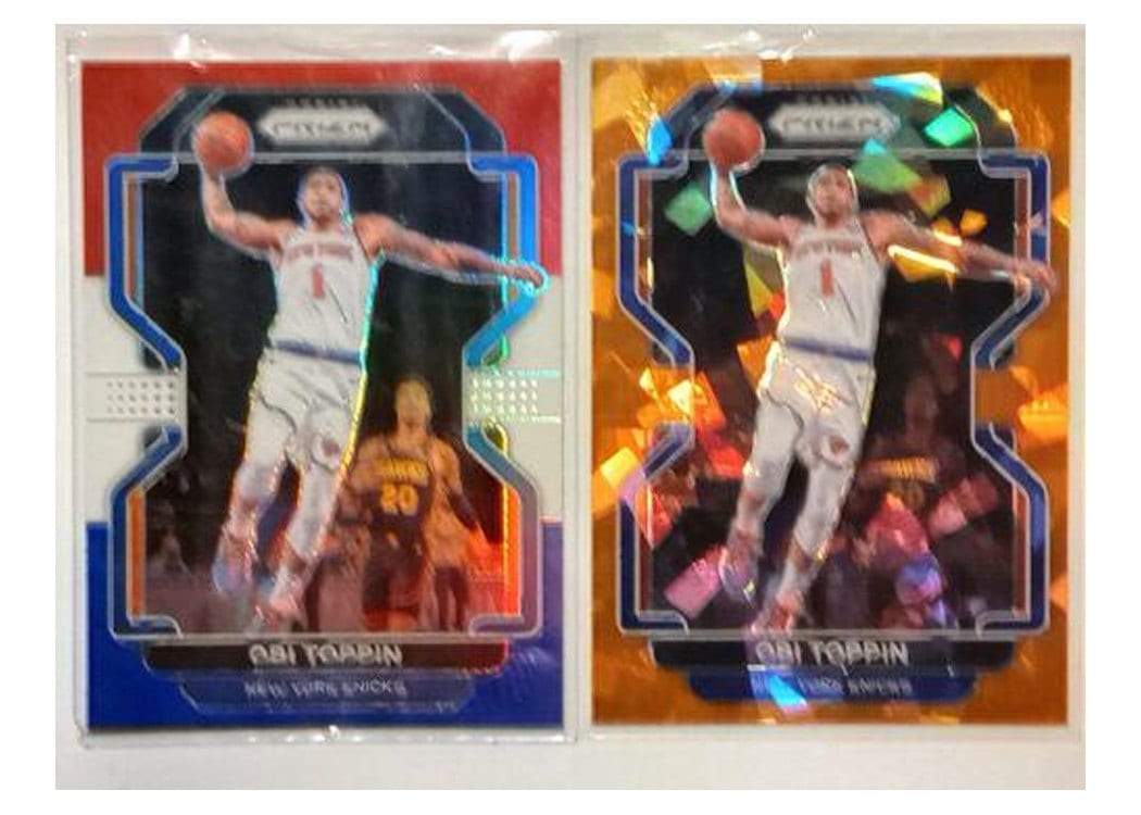 2022-23 Panini Prizm Base Set Obi Toppin #9 card