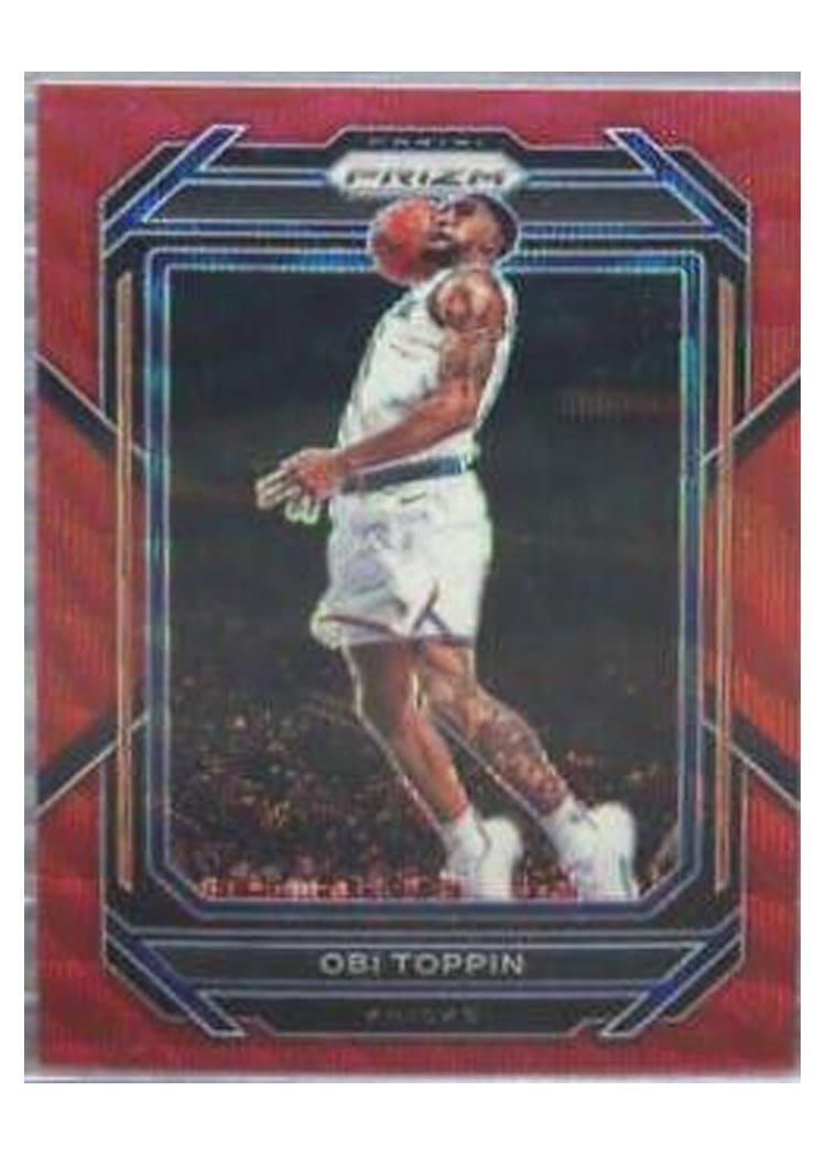 2022-23 Panini Prizm Base Set Obi Toppin #9 card