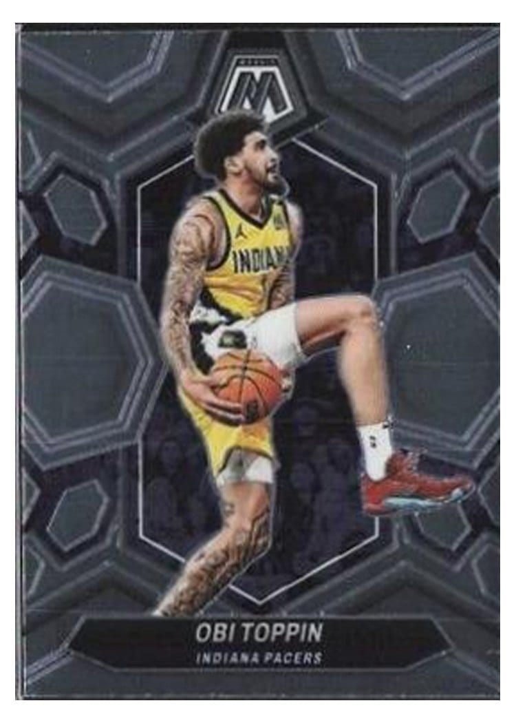 2023-24 Panini Mosaic Base Set Obi Toppin #144 card