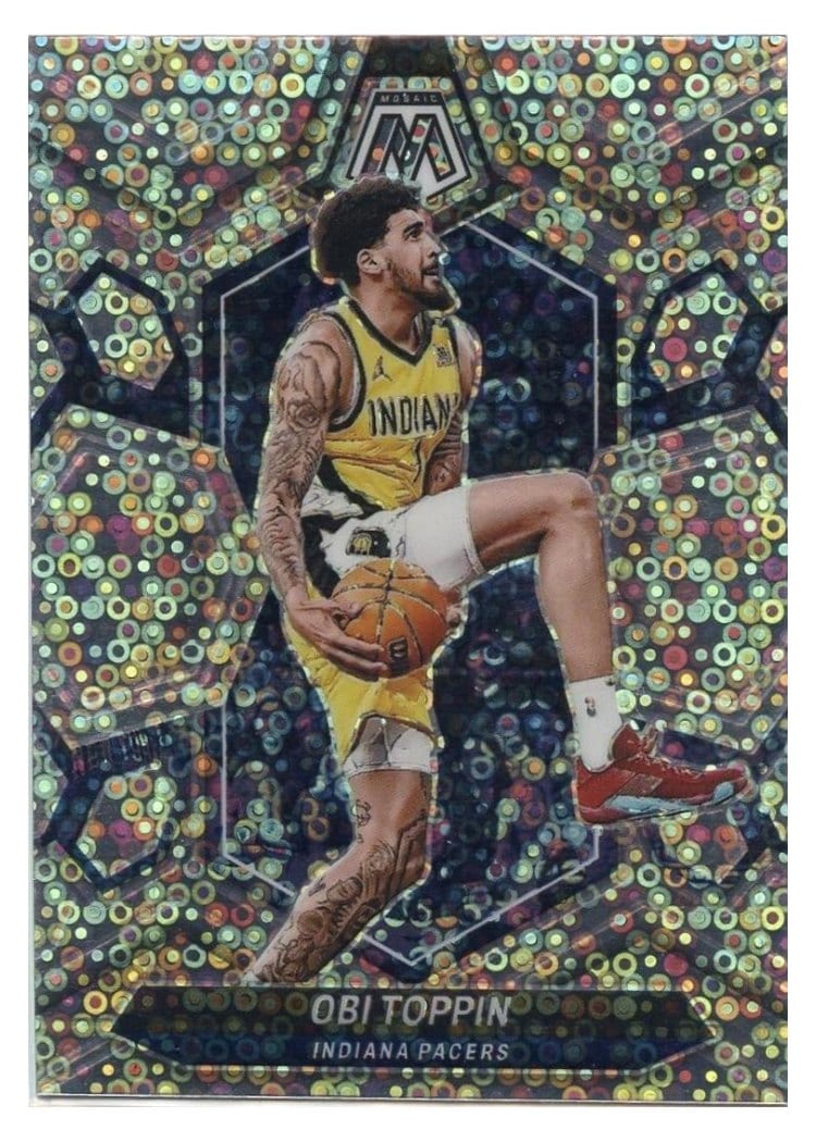 2023-24 Panini Mosaic Base Set Obi Toppin #144 card