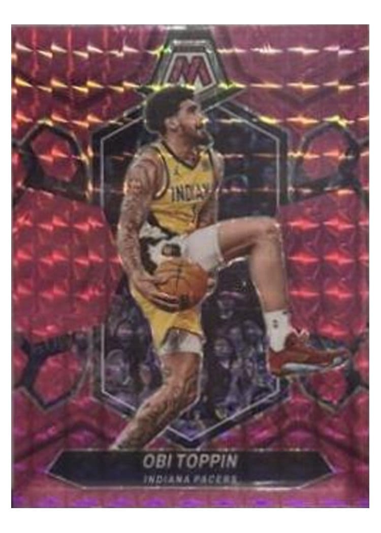 2023-24 Panini Mosaic Base Set Obi Toppin #144 card