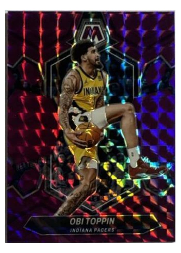 2023-24 Panini Mosaic Base Set Obi Toppin #144 card