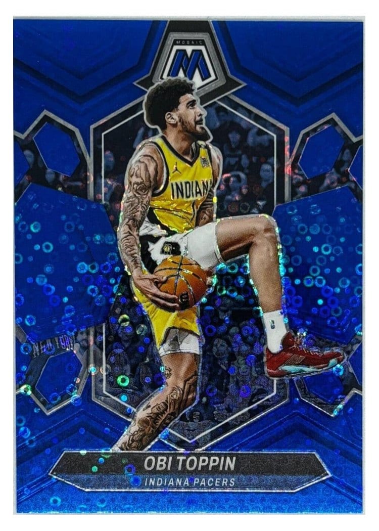 2023-24 Panini Mosaic Base Set Obi Toppin #144 card