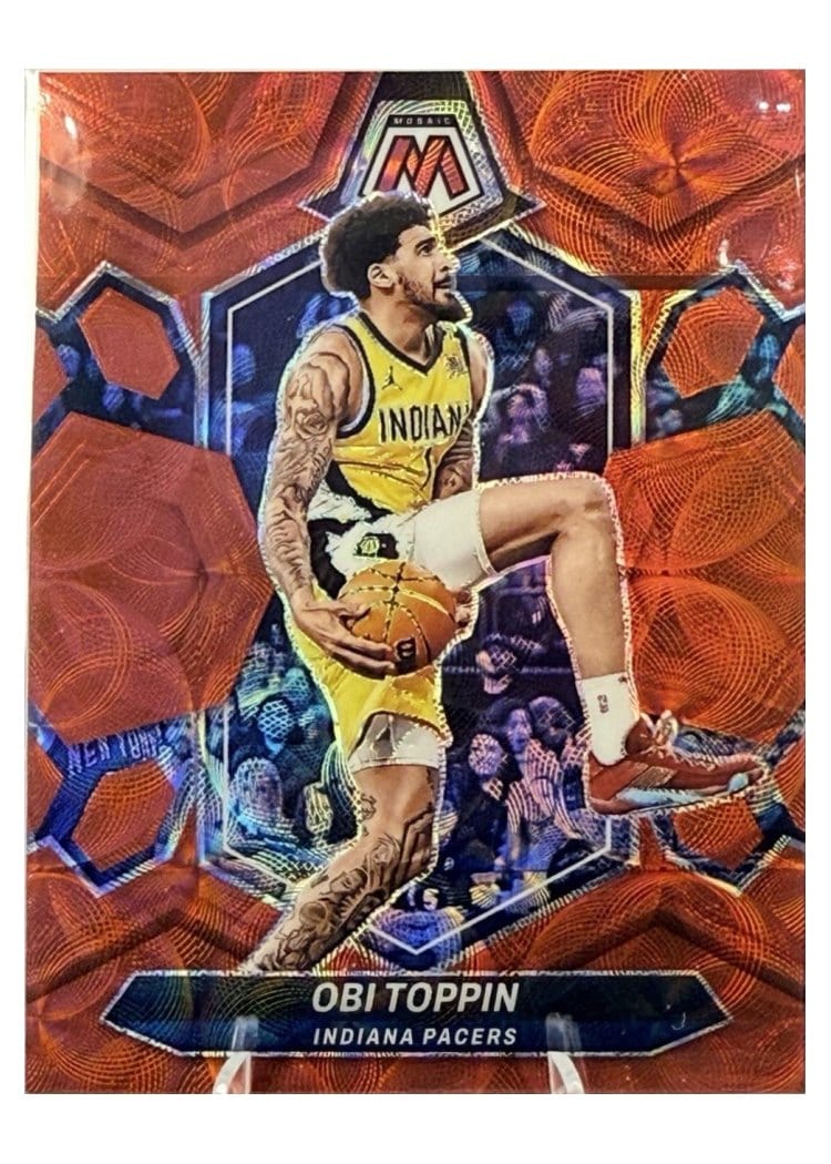 2023-24 Panini Mosaic Base Set Obi Toppin #144 card