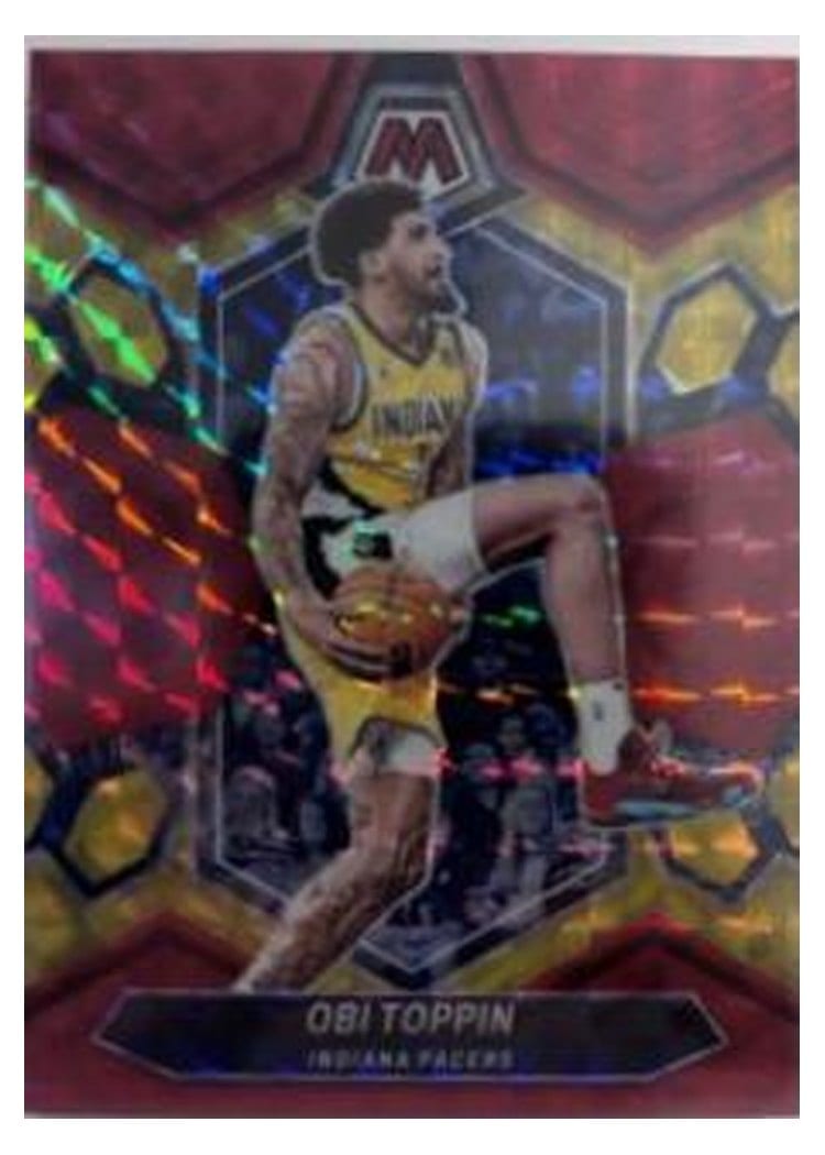 2023-24 Panini Mosaic Base Set Obi Toppin #144 card