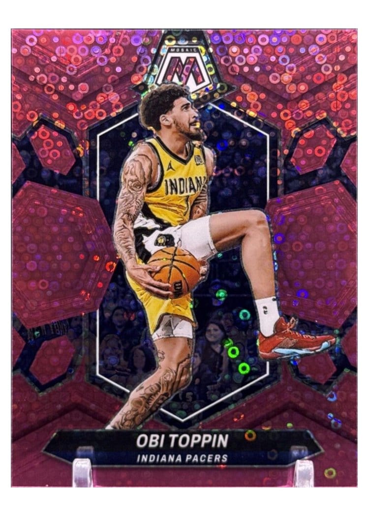 2023-24 Panini Mosaic Base Set Obi Toppin #144 card