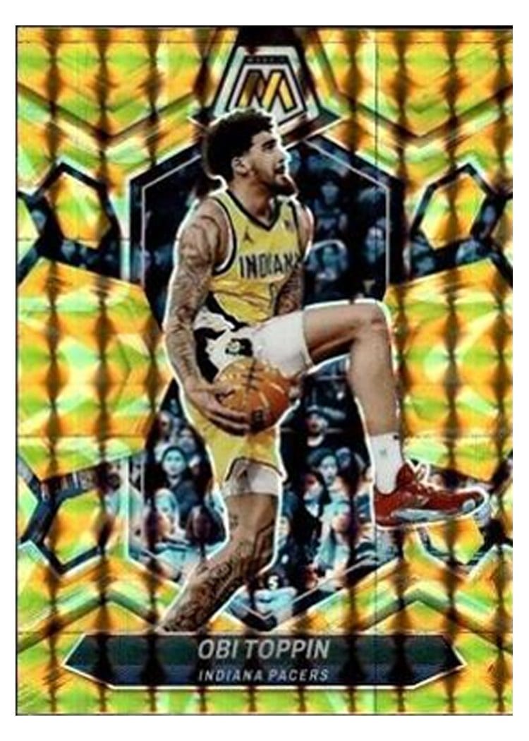 2023-24 Panini Mosaic Base Set Obi Toppin #144 card