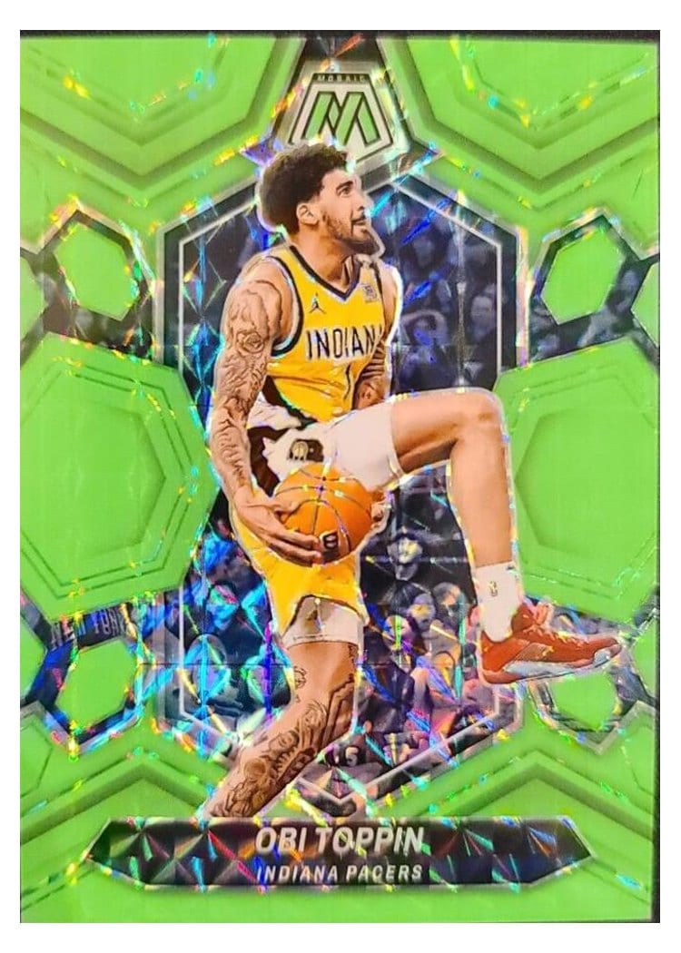 2023-24 Panini Mosaic Base Set Obi Toppin #144 card