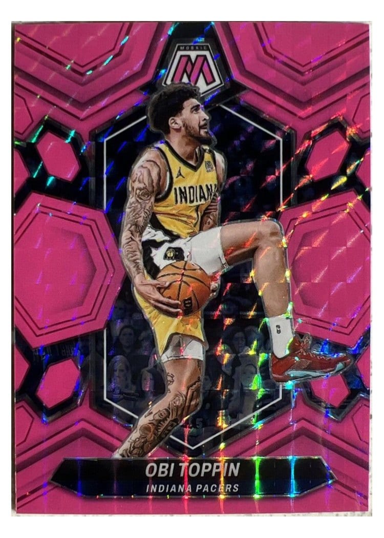 2023-24 Panini Mosaic Base Set Obi Toppin #144 card