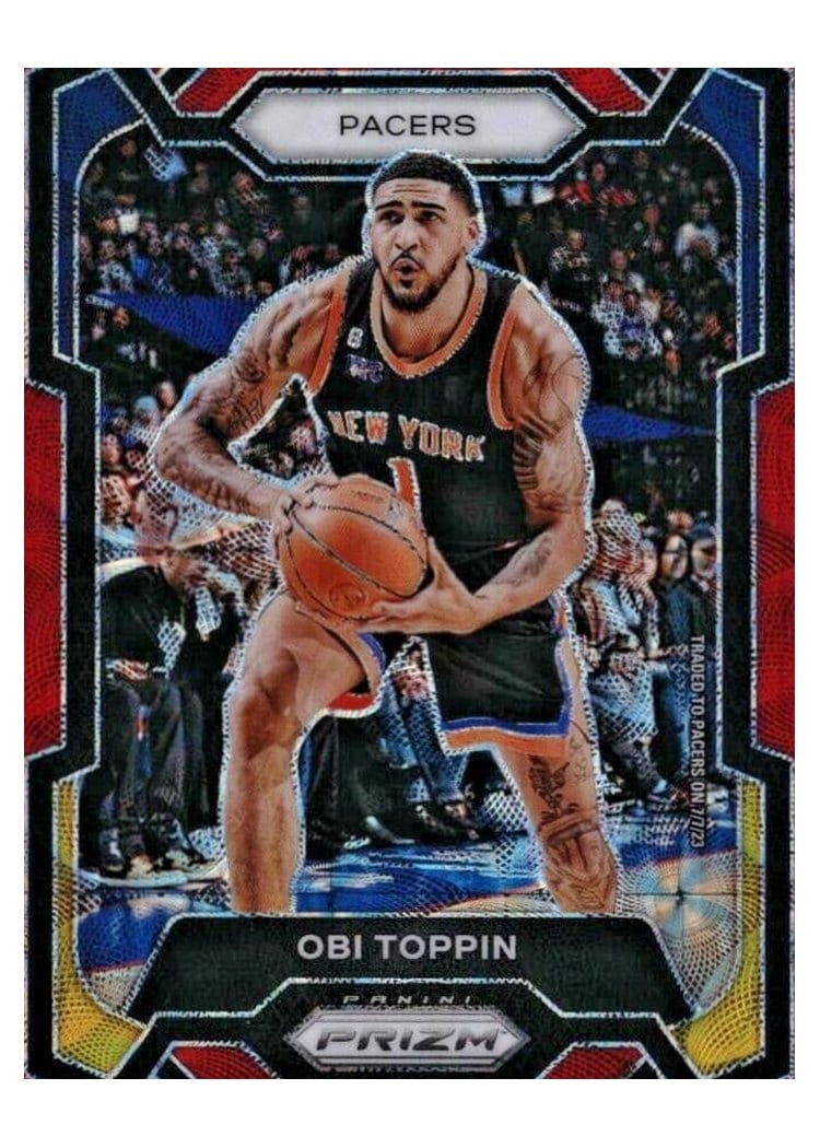 2023-24 Panini Prizm Base Set Obi Toppin #249 card
