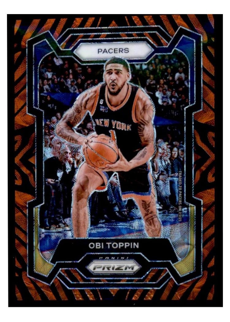 2023-24 Panini Prizm Base Set Obi Toppin #249 card