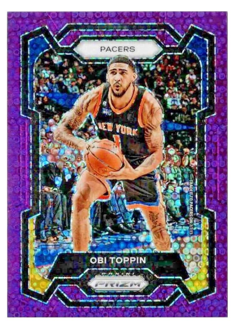 2023-24 Panini Prizm Base Set Obi Toppin #249 card